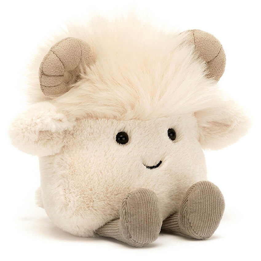 Amuseabean Ram - cuddly toy from Jellycat