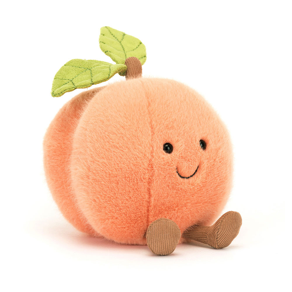 Pfirsich - Jellycat Plüschfigur Amuseables Peach