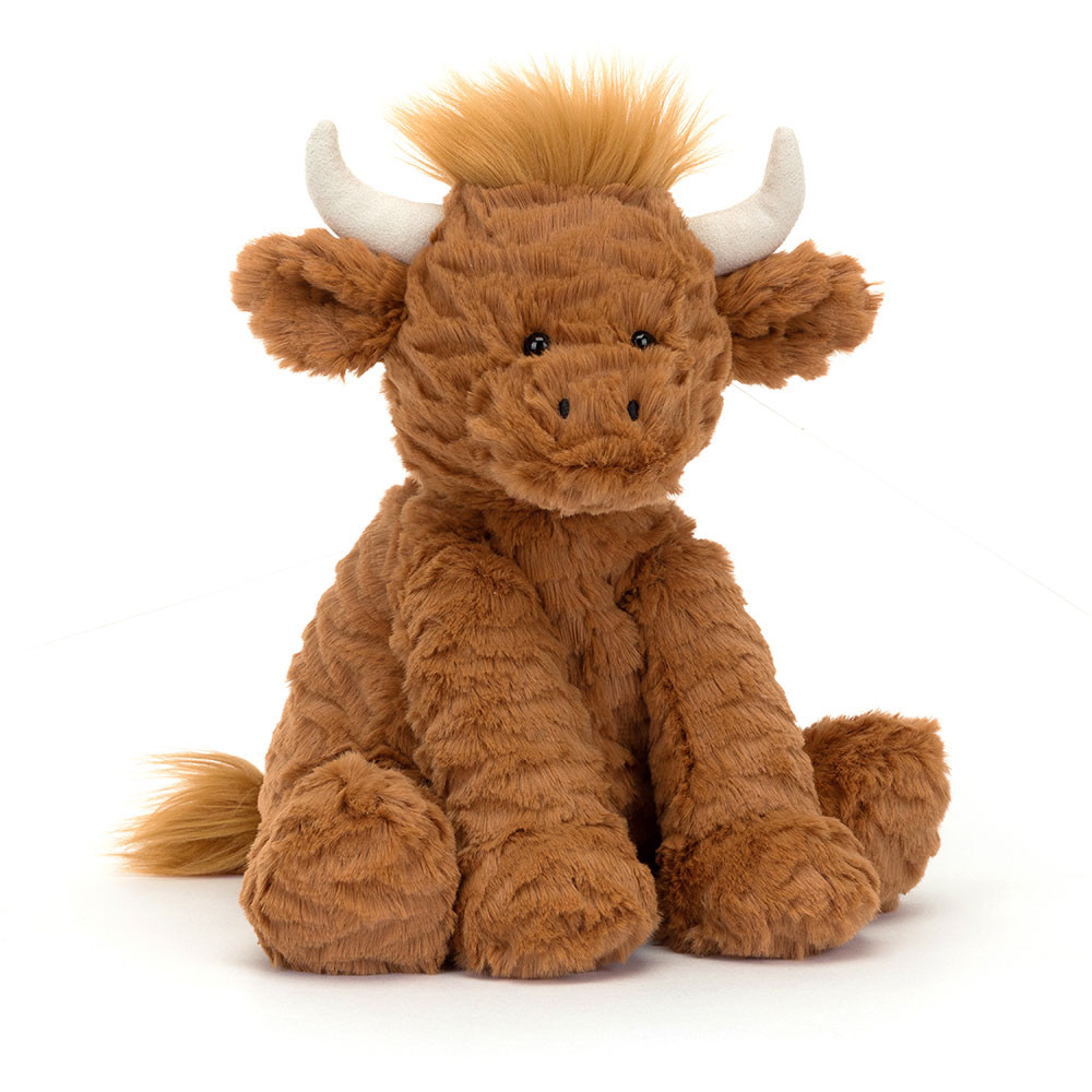 Fuddlewuddle Highland Cow - cuddly toy from Jellycat