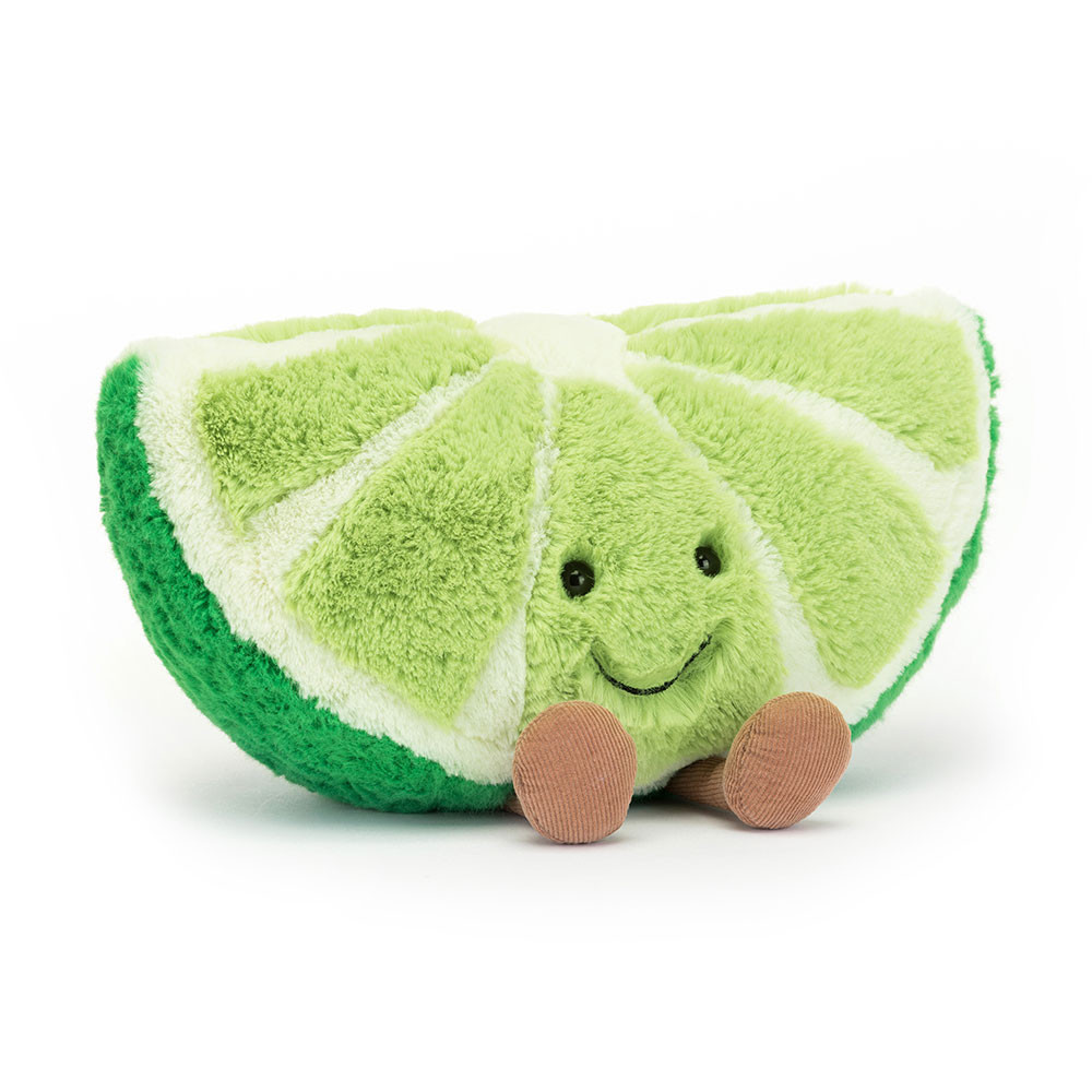 Limettenscheibe - Jellycat Plüschfigur Amuseables Slice of Lime