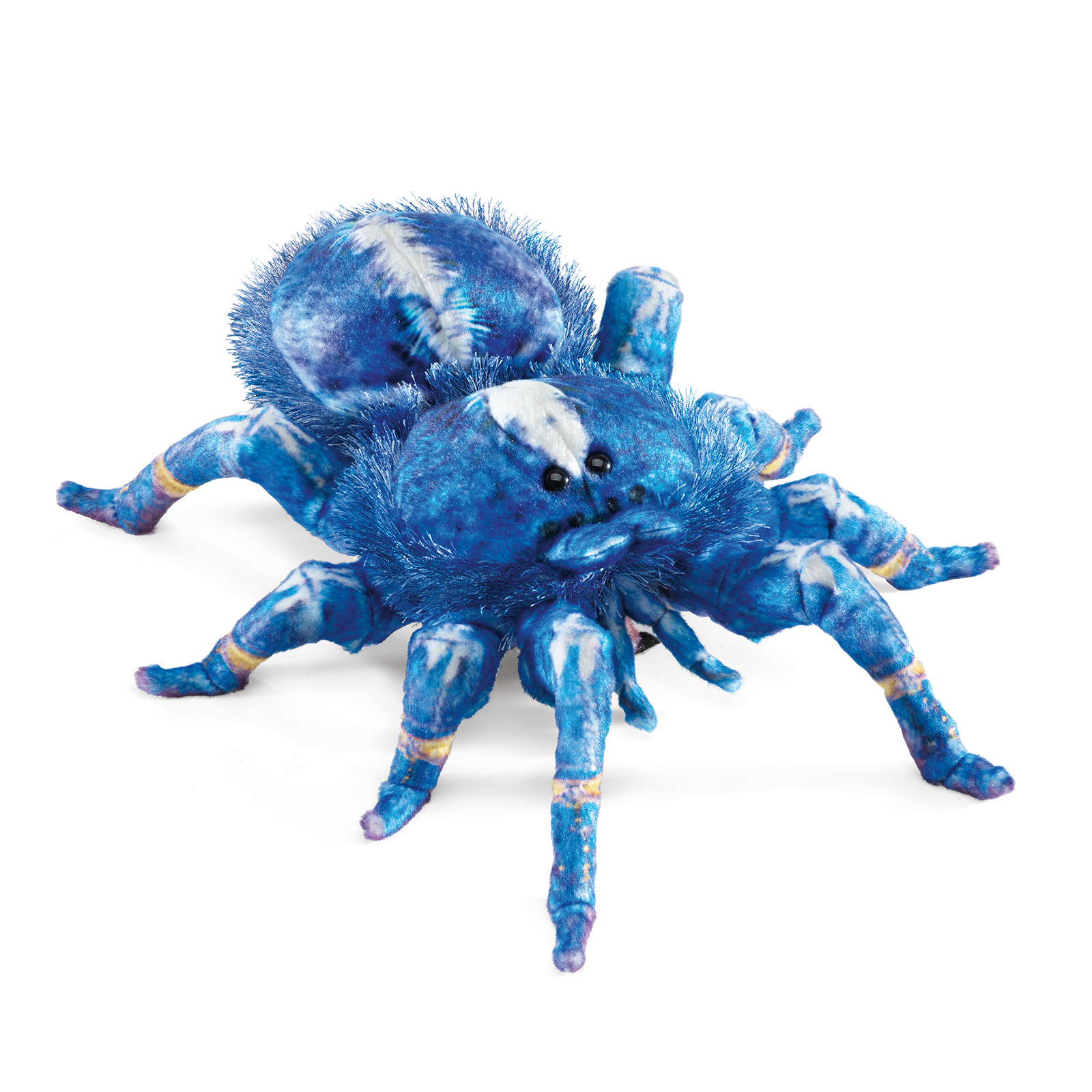 Folkmanis hand puppet blue tarantula