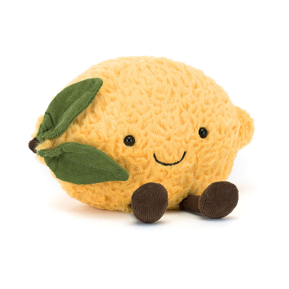 Zitrone - Jellycat Plüschfigur Amuseables Lemon Small