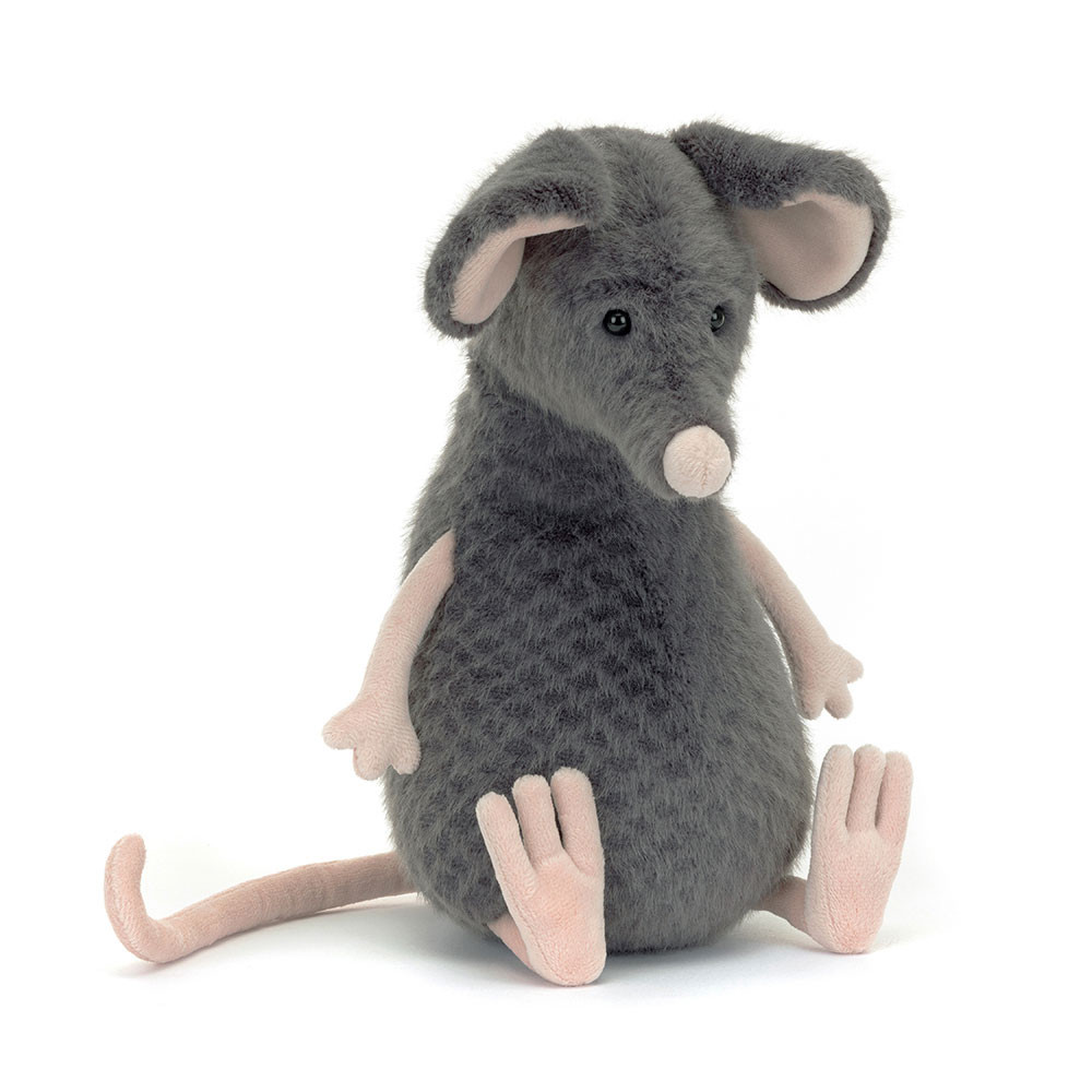 Lachlan Sad Rat cuddly toy from Jellycat